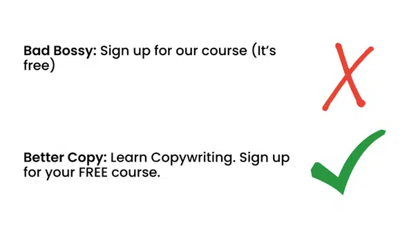 Copywriting Tip #4 for copywriter: Give people a reason to do as you tell them - bedeol