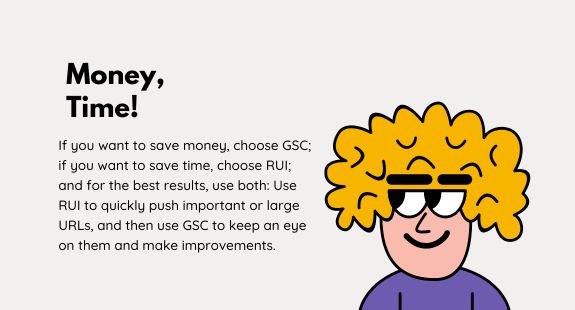 google search console vs rapid url indexer :- Choose Money or Time?