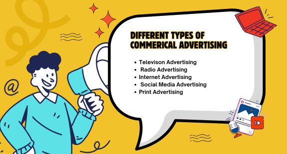 Different Types of Commerical Advertising - bedeol