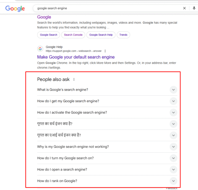 2. “People Also Ask” & Related Searches - bedeol