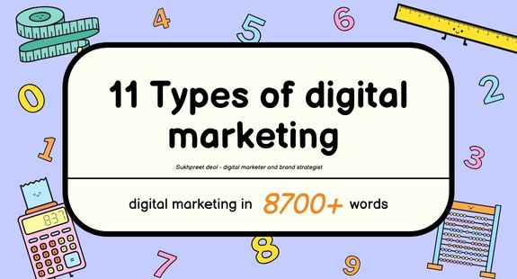 11 Type of digital marketing - digital marketing in 8700+ words - bedeol