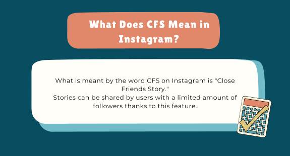 What Does CFS Mean in Instagram? - bedeol