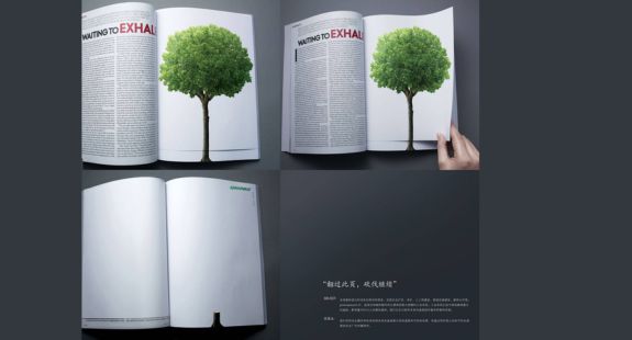 13. Greenpeace – Vanishing Tree Page - bedeol