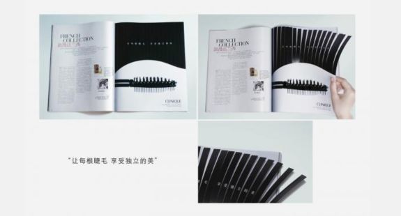 15. Clinique – Lash Expansion Ad - bedeol