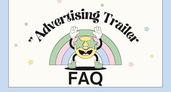 FAQ Advertising Trailer: Your Brand on Wheels - bedeol